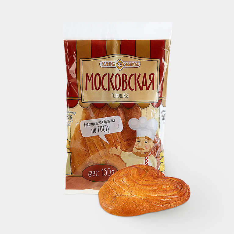 Плюшка Московская классика, 130 г