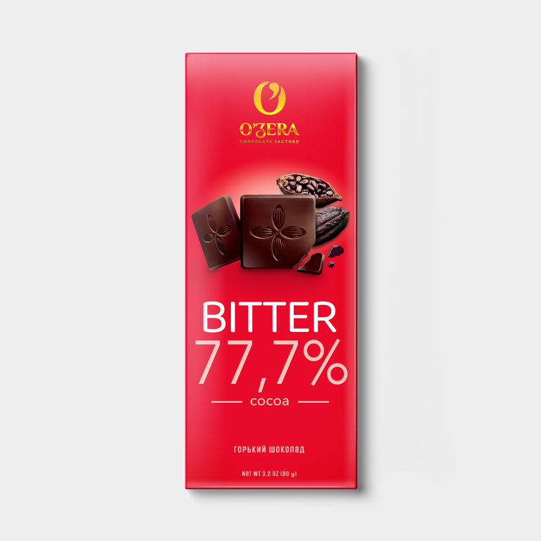Шоколад горький «O'Zera» Bitter, 90 г