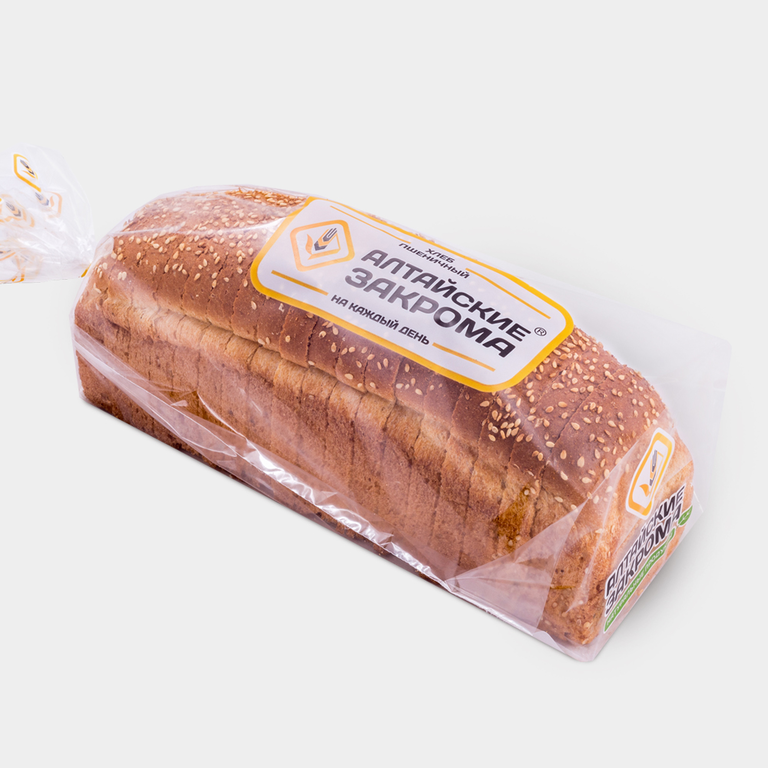 Хлеб «Алтайские закрома» Пшеничный, в нарезке, 400 г