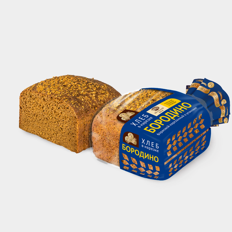 Хлеб «Русский хлеб» «Бородино» в нарезке, 300 г