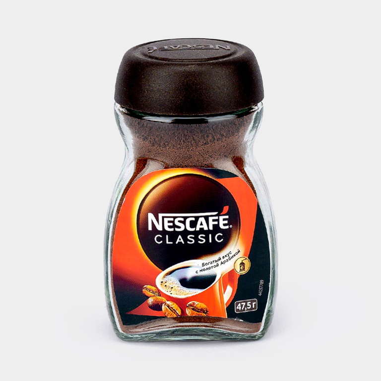 Кофе растворимый «Nescafe Classic» с молотой арабикой, 47,5 г