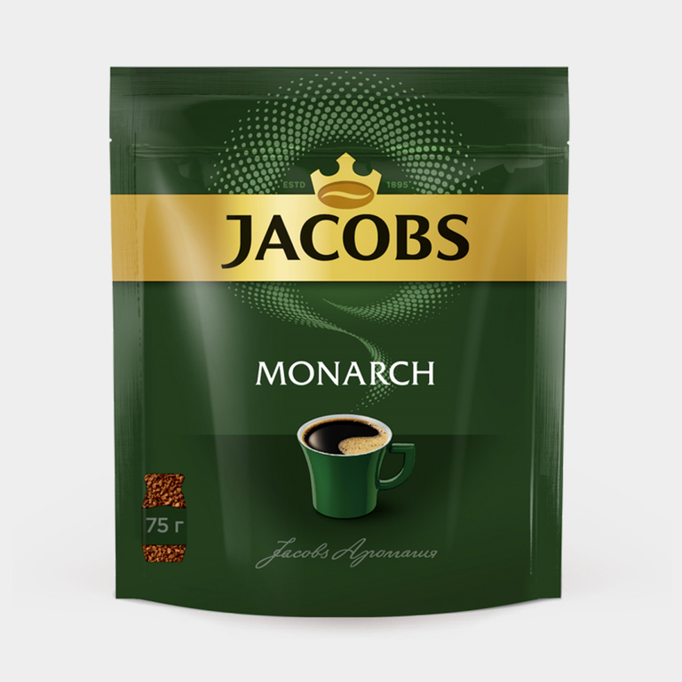 Кофе «Jacobs Monarсh» растворимый, 75 г