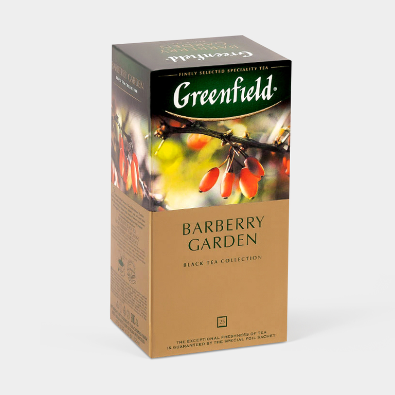 Чай черный «Greenfield» Barberry Garden, 25 пакетиков