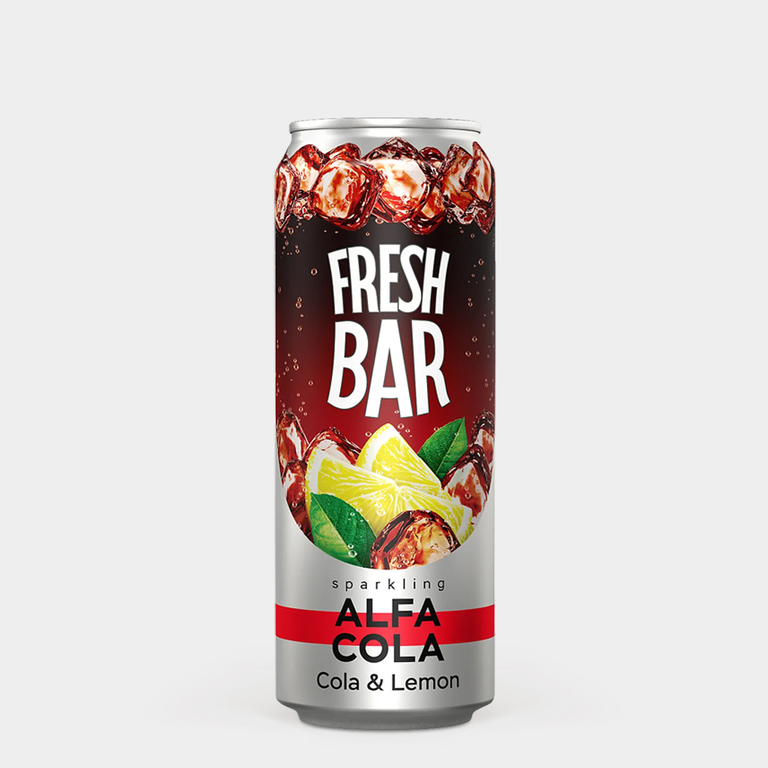 Напиток газированный «Fresh Bar» Alfa cola, 450 мл