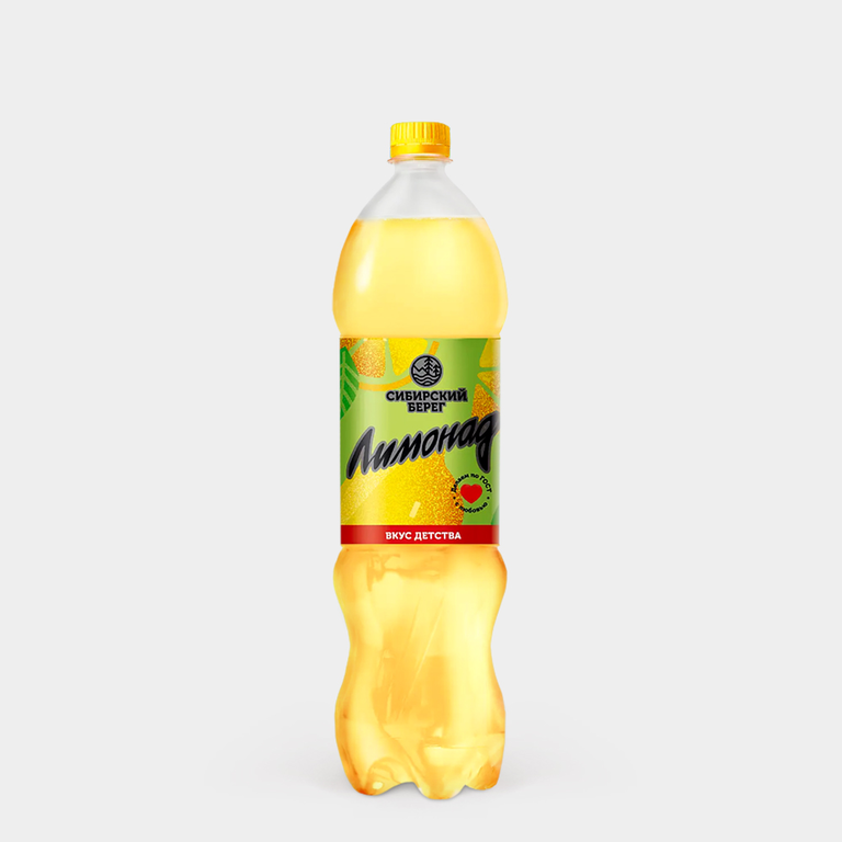 Напиток газированный «Сибирский берег» Лимонад, 1,5 л