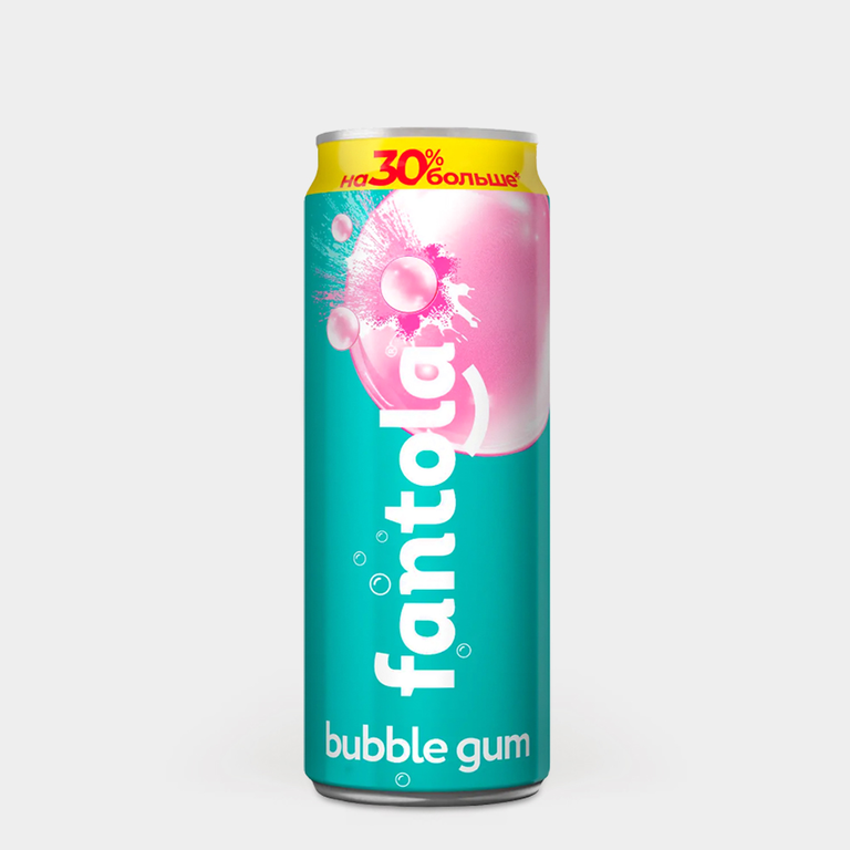 Лимонад «Fantola» Bubble Gum, 450 мл