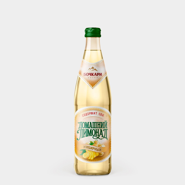 Напиток «Бочкари» Домашний лимонад «Имбирный», 450 мл