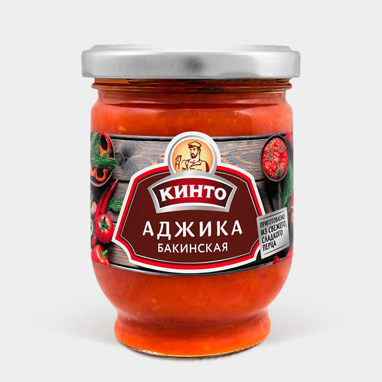 Аджика «Кинто» Бакинская из сладкого перца, 265 г