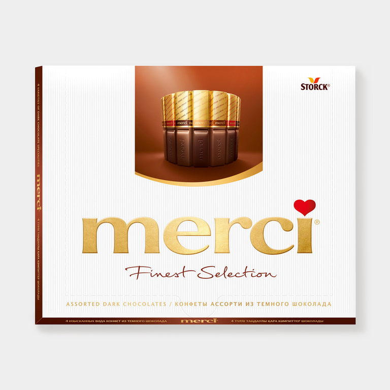 Шоколад «Merci» горький, 250 г