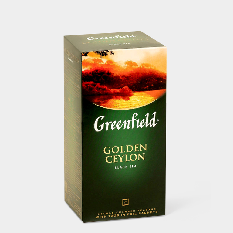 Чай черный «Greenfield» Golden Ceylon, 25 пакетиков