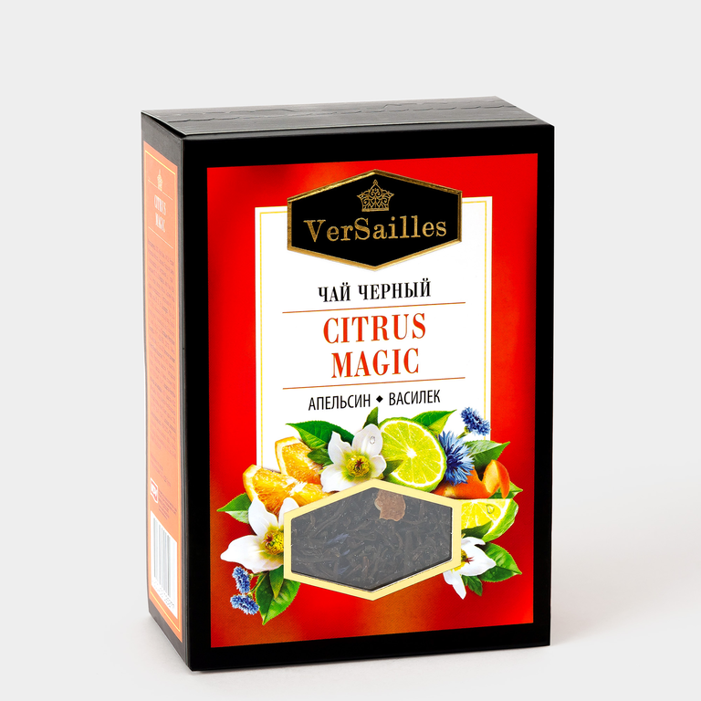 Чай черный «VerSailles» Citrus Magic, 80 г