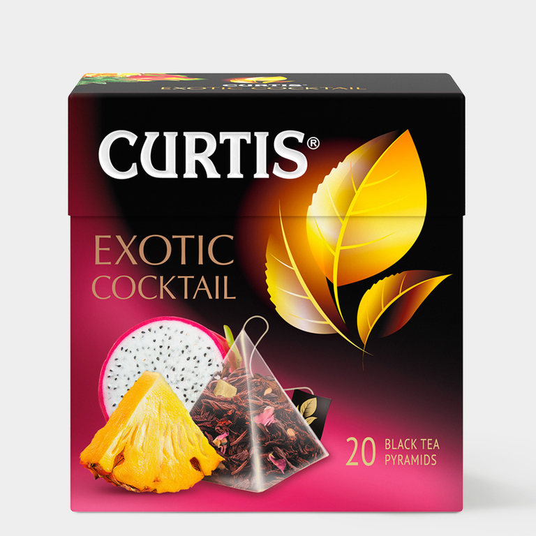 Чай черный «Curtis» Exotic Cocktail, 20 пирамидок