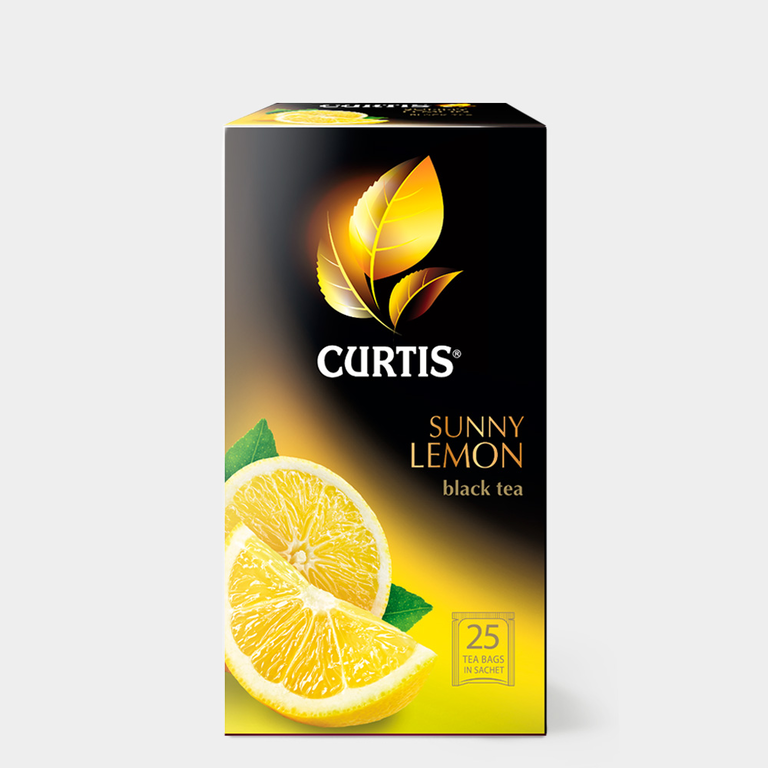 Чай черный «Curtis» Sunny Lemon, 20 пирамидок, 42,5 г