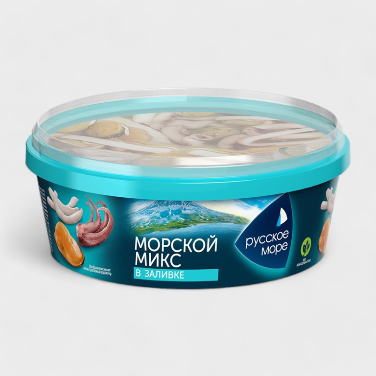 Коктейль из морепродуктов «Русское море» в заливке Морской микс, 300 г