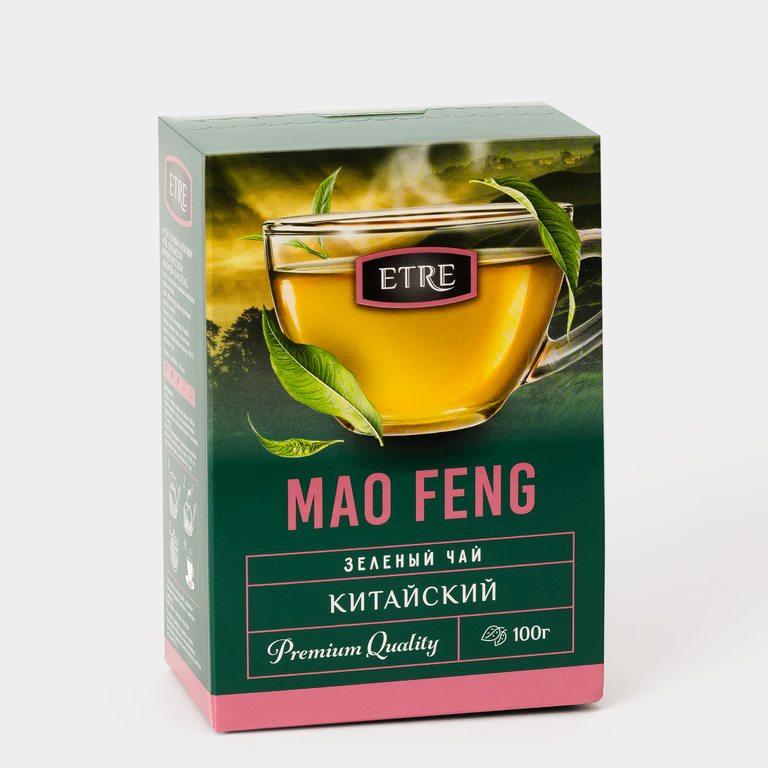 Чай «Etre» Mao Feng зеленый крупнолистовой, 100 г