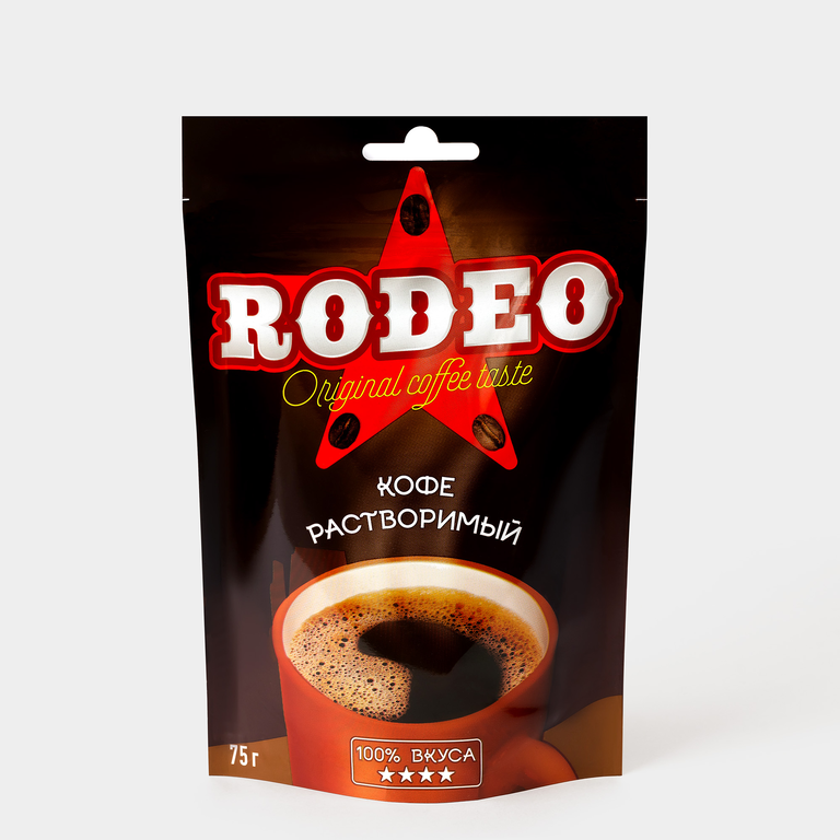 Кофе «RODEO» растворимый, 75 г