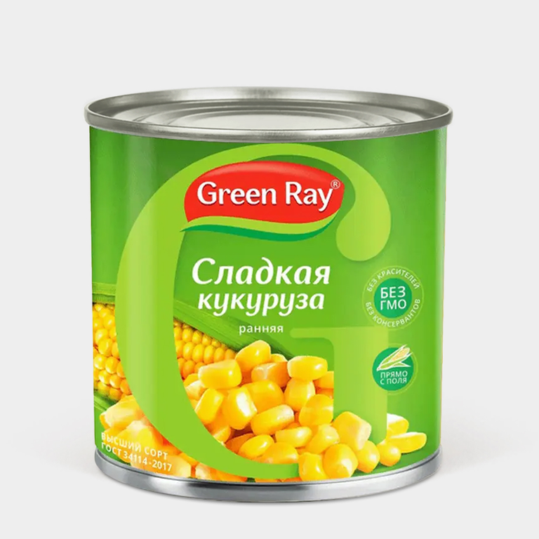 Кукуруза «Green ray», 425 мл