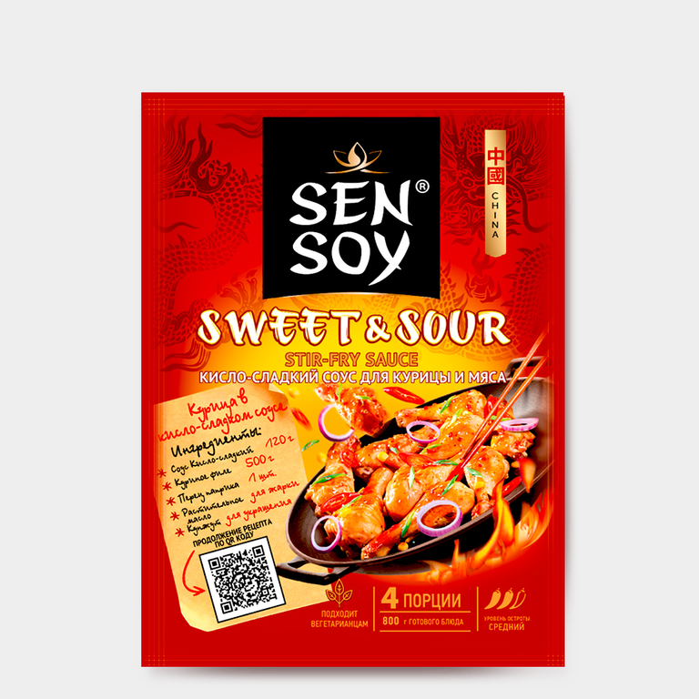 Соус кисло-сладкий «Sen Soy» Sweet & Sour, 120 г