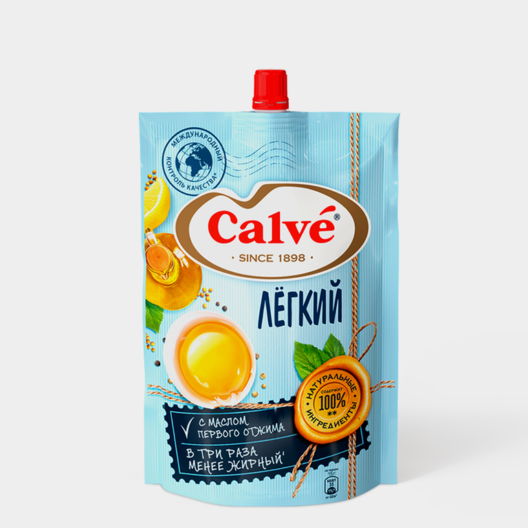 Майонезный соус «Calve» Легкий, 800 г