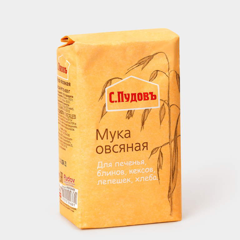 Мука «С.Пудовъ» овсяная, 400 г