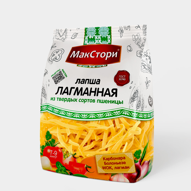 Лапша «МакСтори» лагманная, 250 г