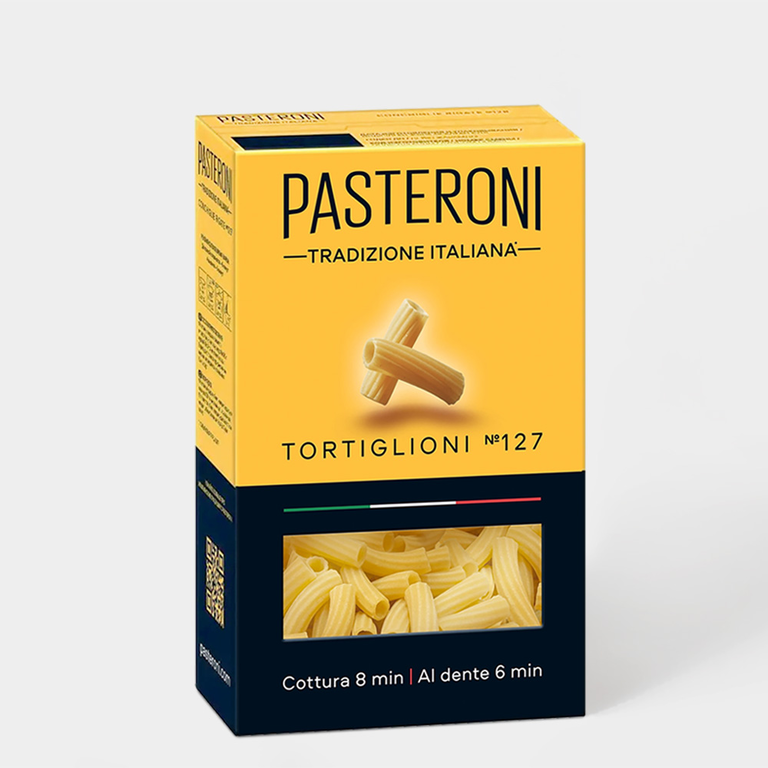 Макаронные изделия «Pasteroni» Tortiglioni №127, 400 г