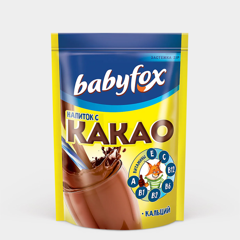 Какао-напиток «Babyfox» быстрорастворимый, 135 г