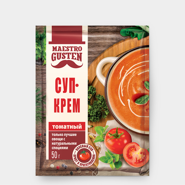 Суп-крем «Maestro Gusten» томатный, 50 г