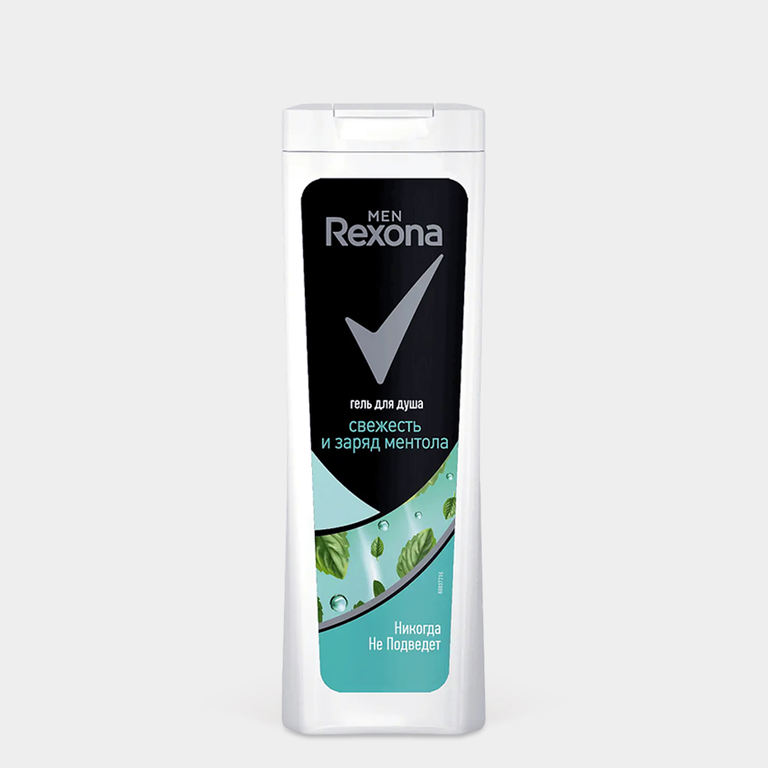 Гель для душа «Rexona MEN» Заряд ментола, 200 мл