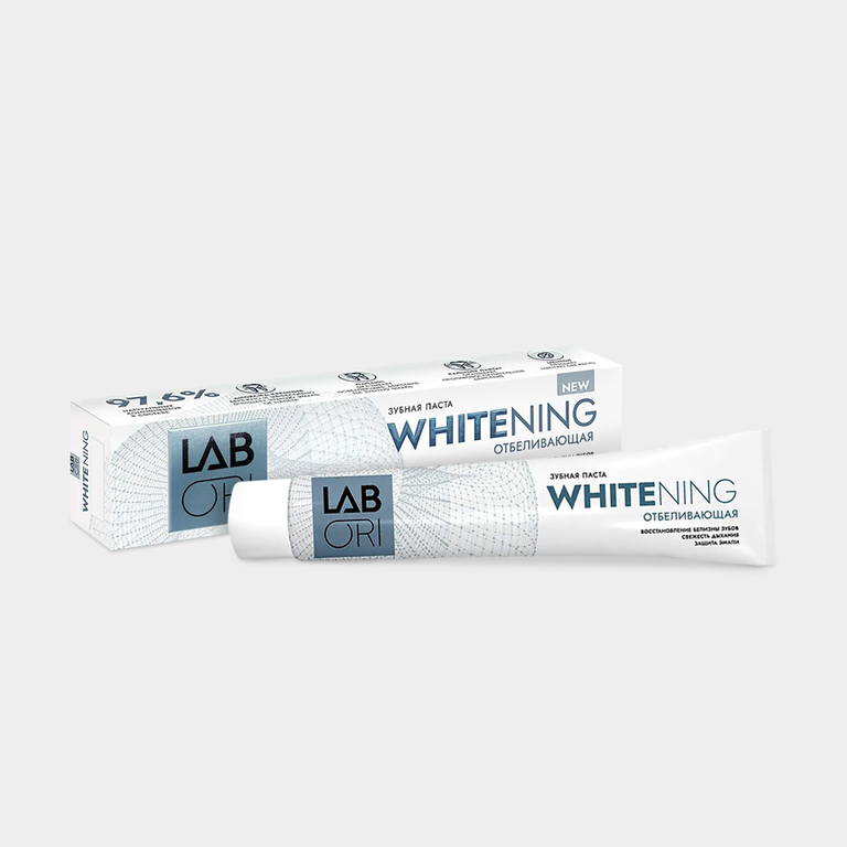 Зубная паста «Labori» Whitening (отбеливающая), 100 г