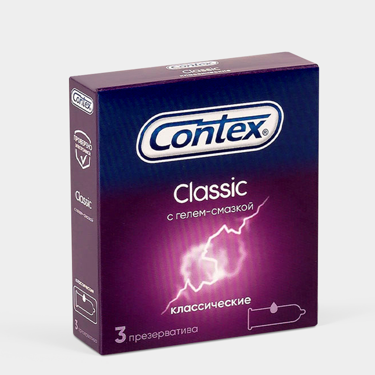 Презервативы «Contex» Classic, 3шт