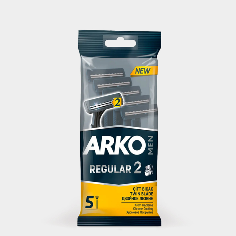 Станки для бритья «ARKO Men» Regular 2, 5 шт.