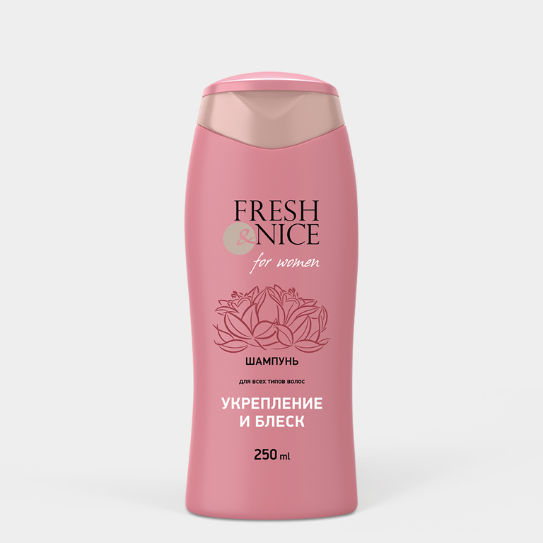 Шампунь «Fresh&Nice» Укрепление и блеск, 250 мл