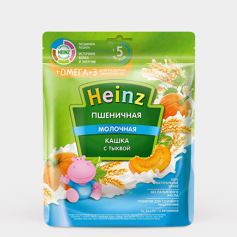 Кашка «Heinz» Пшеничная с тыквой, 200 г