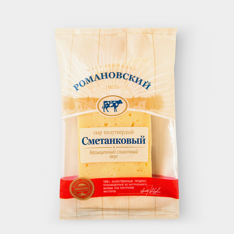 Сыр «Романовский» Сметанковый, 180 г