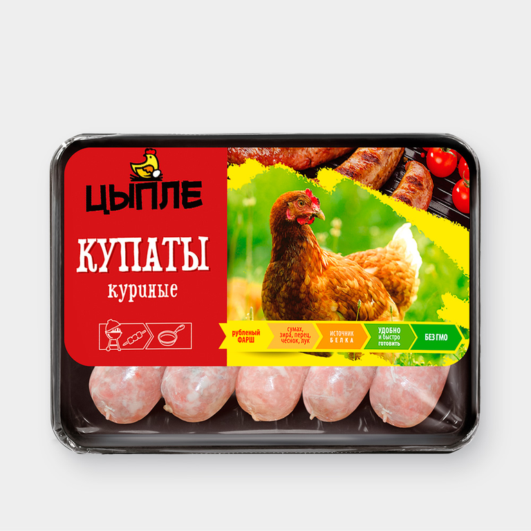 Купаты «Цыпле» куриные, 500 г