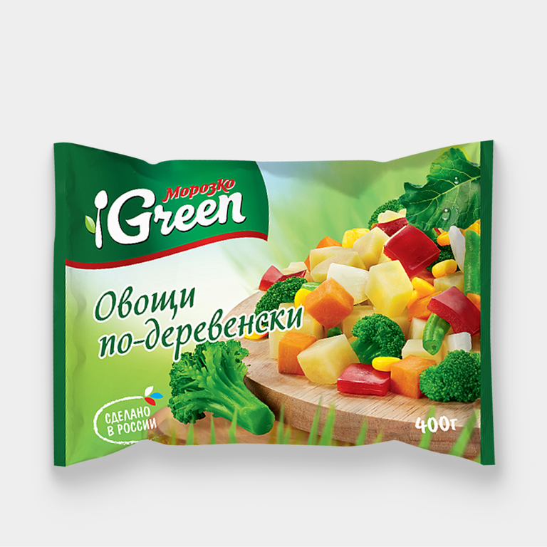 Овощи по-деревенски «Морозко Green», 400 г