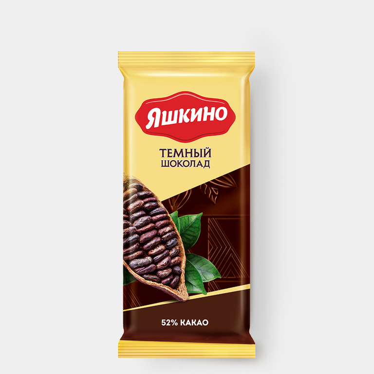 Шоколад «Яшкино» темный, 90 г