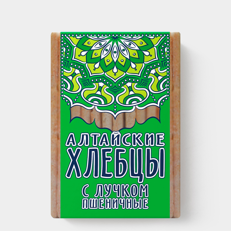 Хлебцы «Алтайские» пшеничные с луком, 75 г