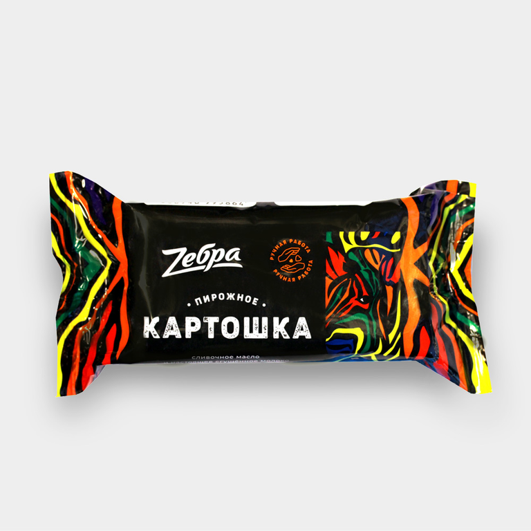 Пирожное «ZEBRA» Картошка, 80 г