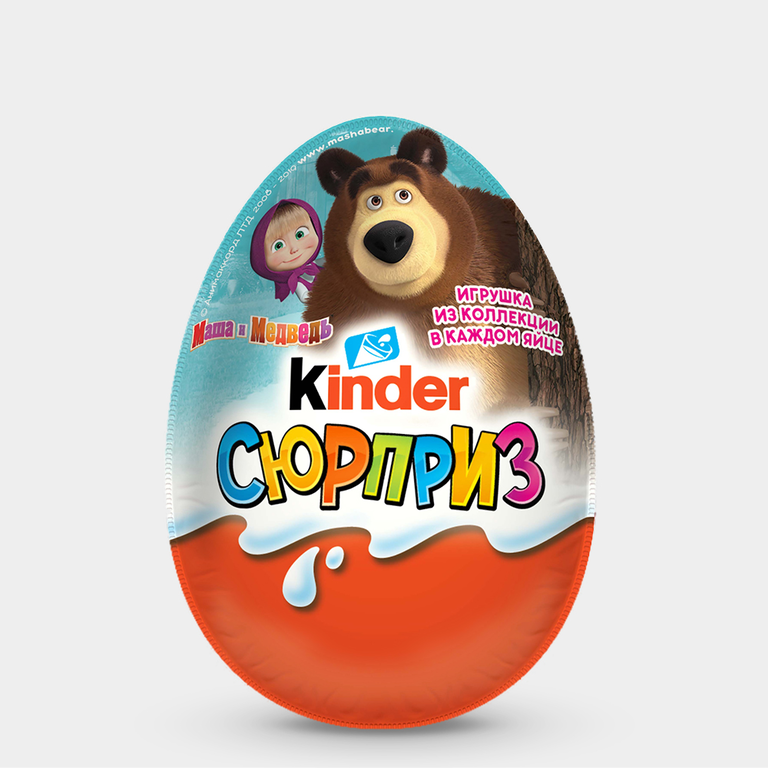 Шоколадное яйцо «Kinder Сюрприз», 20 г