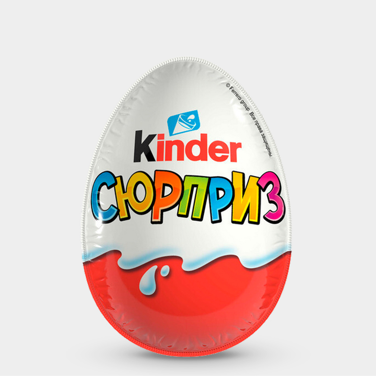 Яйцо шоколадное «Kinder Сюрприз», 20 г