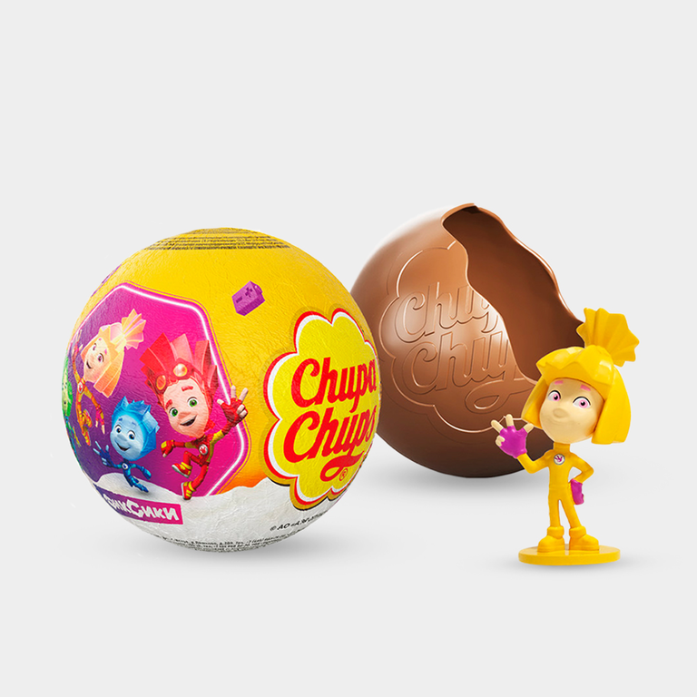 Шар шоколадный «Chupa Chups» с сюрпризом, 20 г