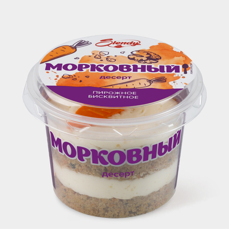 Десерт Морковный, 130 г