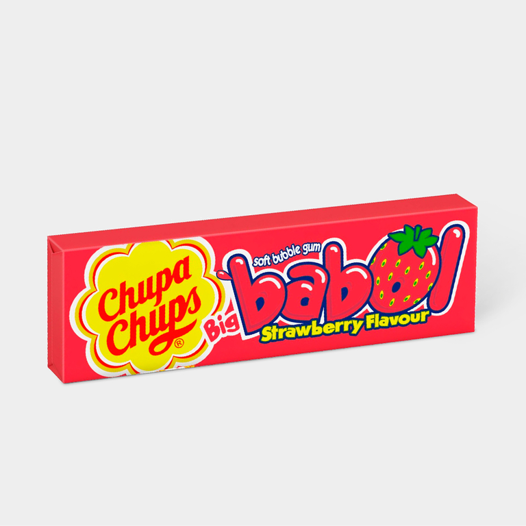 Жевательная резинка «Chupa Chups» Big Babol Клубника, 21 г