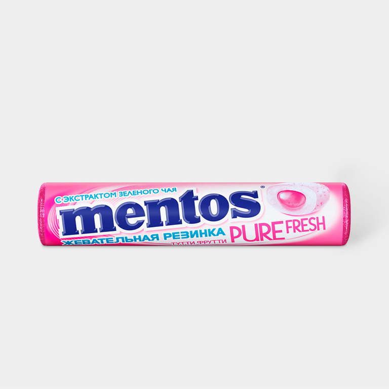 Жевательная резинка «Mentos» Pure Fresh Тутти Фрутти XXL, 15,5 г