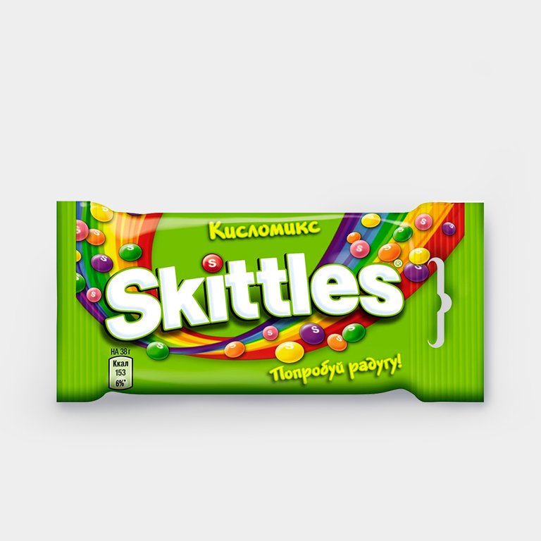 Жевательные конфеты «Skittles» Кисломикс, 38 г