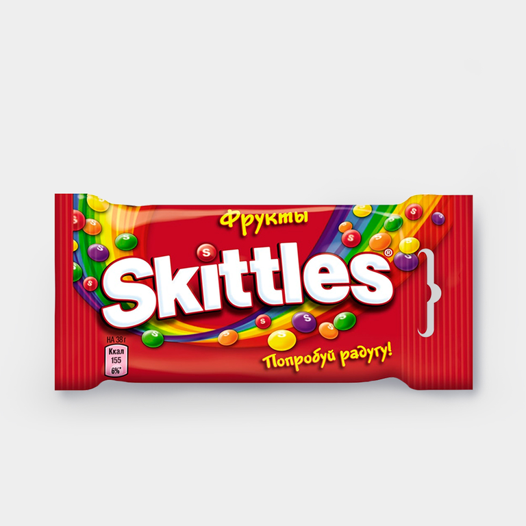 Конфеты жевательные «Skittles» Фрукты, 38 г