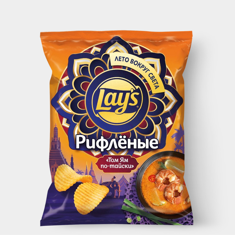 Чипсы «Lay's» «Тайский Том-ям», 125 г