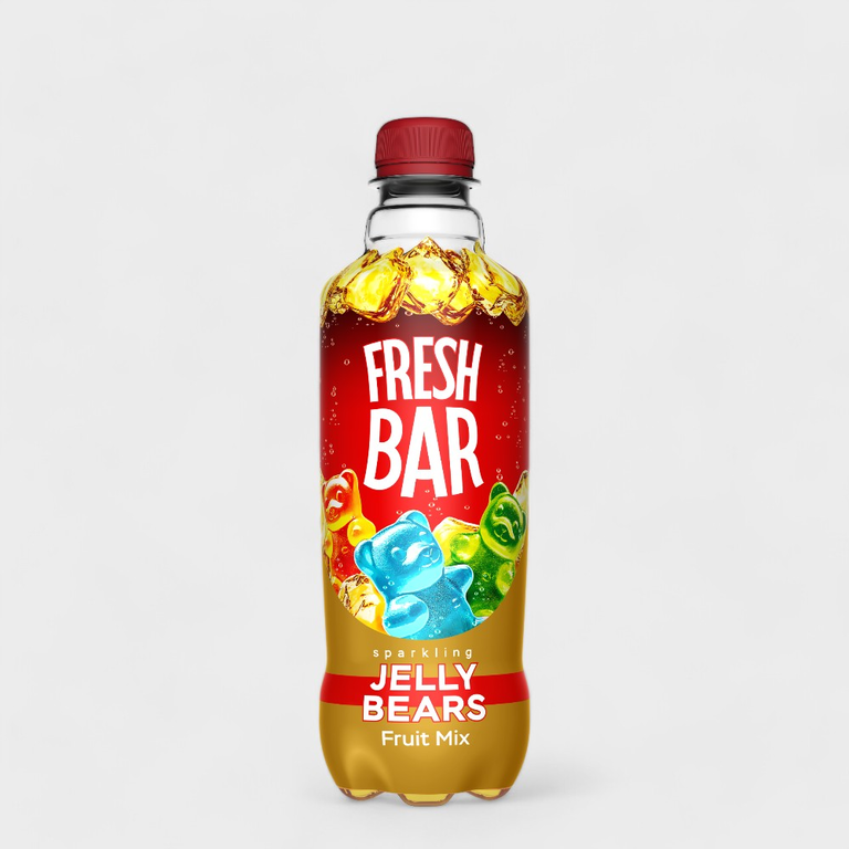 Напиток газированный «Fresh Bar» Jelly Bears, 480 мл